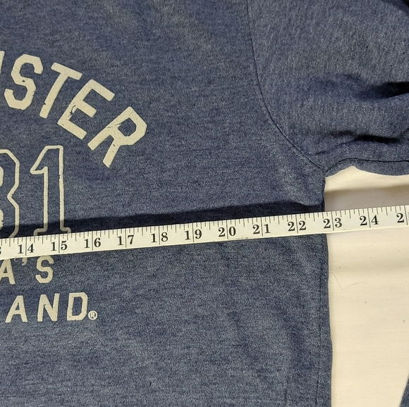 NWT Unisex Canada's Wonderland Minebuster Roller Coaster Navy Sweatshirt, Large - Picture 7 of 13